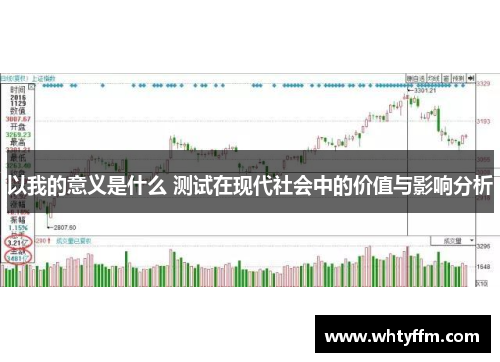 以我的意义是什么 测试在现代社会中的价值与影响分析